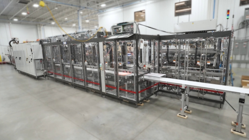 cartoner-case-packer-palletizer-stretch-wrapper machine