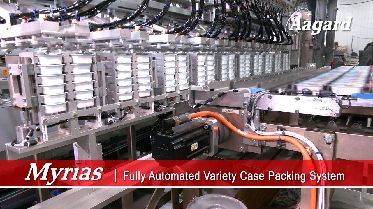  High Speed Fully-Automated CPG Variety Case Packing System 
