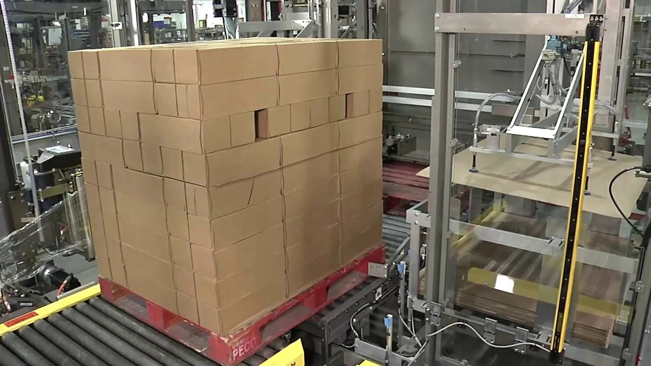  Aagard Palletizer & Stretch Wrap System