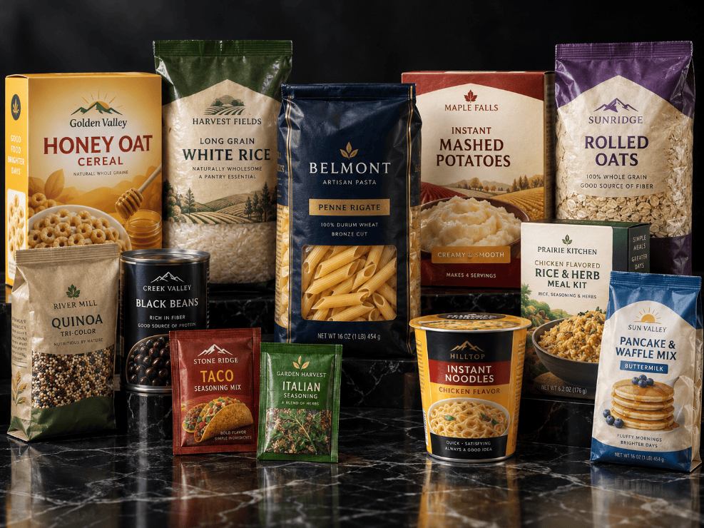 Dry & Shelf-Stable Foods
