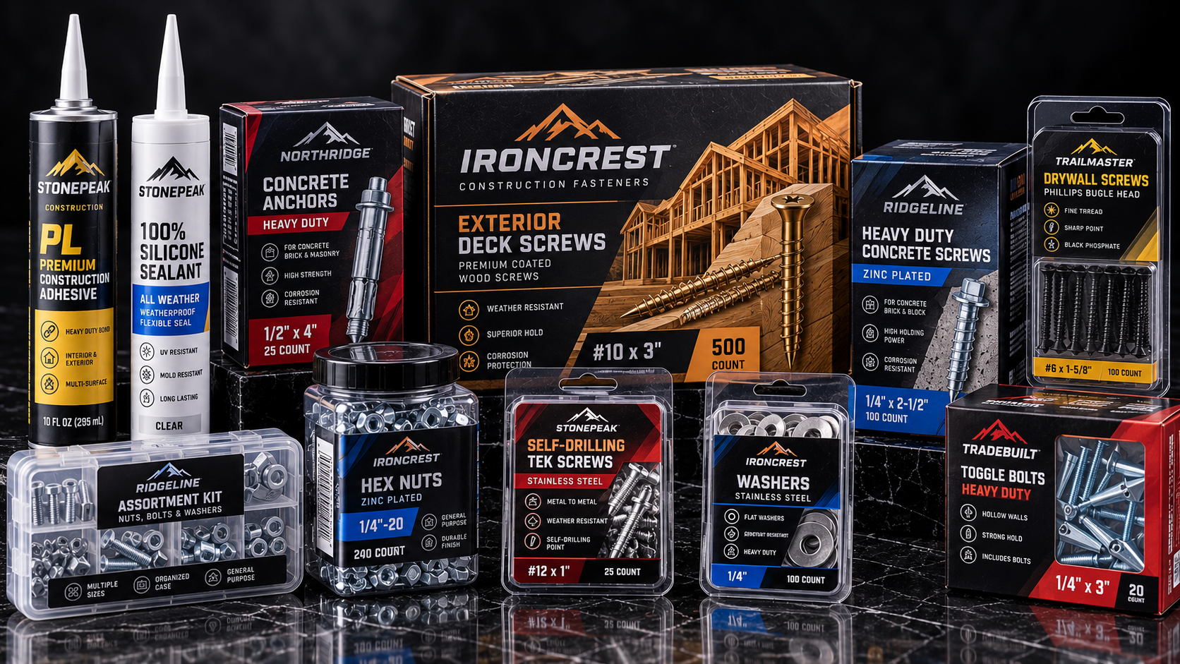 Premium Construction Hardware Collection