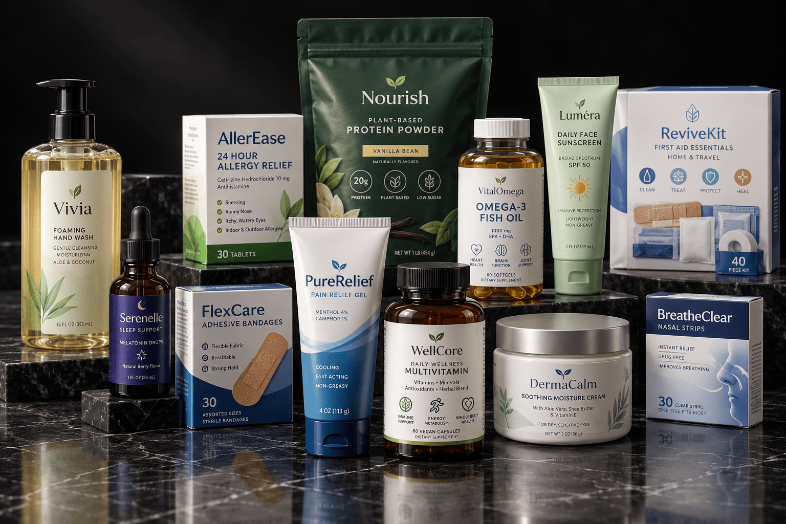 Premium Wellness Product Lineup
