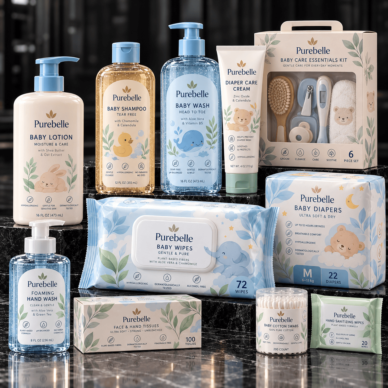 Purebelle Baby Care Collection