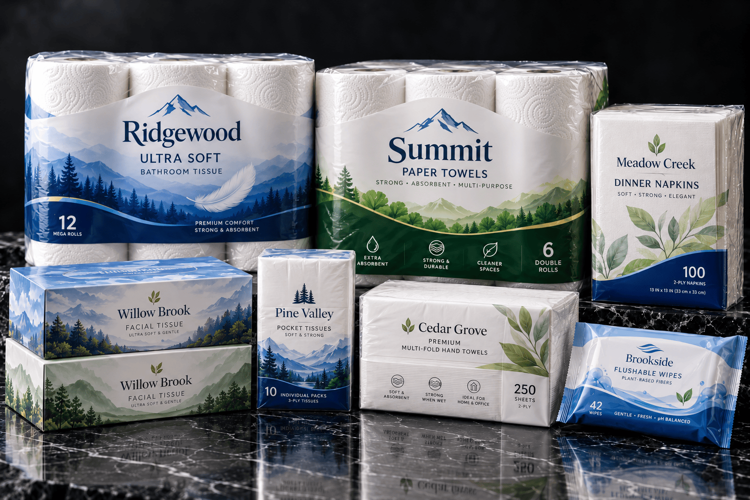 Tissue & Hygiene Paper Products
