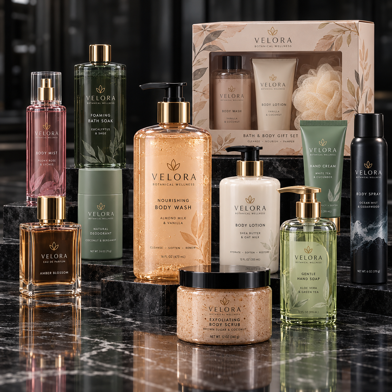Velora Botanical Wellness Collection